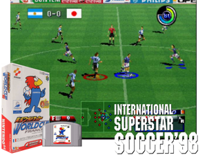 Jikkyou World Soccer - World Cup France '98 (Japan) (Rev A) Cover